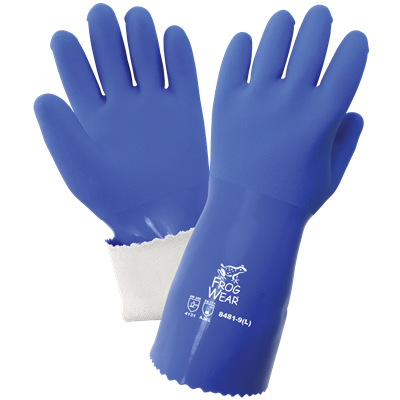 FrogWearÂ® Triple-Dipped PVC Low Temperature Gloves - LIMITED STOCK - 8481