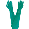 FrogWearÂ® Heavyweight Extra-Long Nitrile Supported Chemical Handling Gloves with Sandpaper Finish - 8772