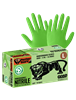 Panther-GuardÂ® Biodegradable Nitrile, Powder-Free, Industrial-Grade, High-Visibility Green, 6-Mil, Unique Wave Pattern, 9.5-Inch Disposable Gloves - 945PF