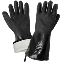 FrogWearÂ® Premium Neoprene Rough Etched Finish 14-Inch Chemical Handling Gloves - 9914R