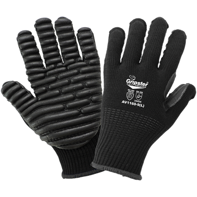 GripsterÂ® Anti-Vibration Ergonomic Lightweight Gloves with a Patented Anti-Vibration Palm - AV1160