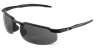 SwordfishÂ® Smoke 1.0 Diopter Bifocal Reader Style Lens, Matte Black Frame Safety Glasses - LIMITED STOCK - BH106310