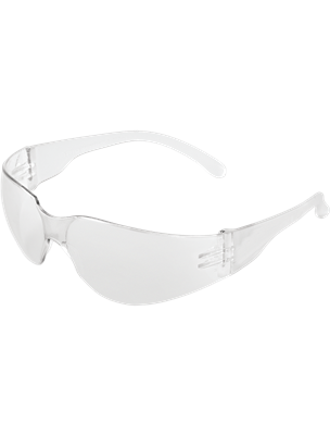 Torrentâ„¢ Clear Uncoated Lens, Frosted Clear Frame Safety Glasses - BH111-UC