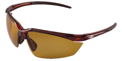 MojarraÂ® Brown Polarized Lens, Crystal Brown Frame Safety Glasses - LIMITED STOCK - BH11711