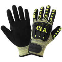 Vise GripsterÂ® C.I.A. Cut, Impact, Abrasion, and Puncture Resistant Nitrile Coated Gloves with Hook-and-Loop Knit Wrist - LIMITED STOCK - CIA609MFV