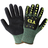 Vise GripsterÂ® C.I.A. Xtreme Foam Technology Nitrile/PU Coated Performance AraleneÂ® Gloves with Cut and Impact Resistance - CIA677