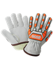 Cut and Impact Resistant Goatskin Leather Drivers Gloves with Heat Resistant AraleneÂ® Liner - CIA7000