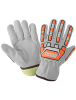 Cut and Impact Resistant Goatskin Leather Insulated Drivers Gloves with Heat Resistant AraleneÂ® Liner - CIA7000INT