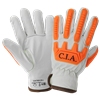 High-Visibility Cut, Impact, Oil, and Water-Resistant Premium Leather Drivers Gloves - CIA7900
