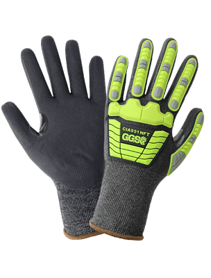 Vise GripsterÂ® C.I.A. TuffaleneÂ® UHMWPE 21-Gauge Touch Screen Gloves with Cut and Impact Protection - CIA951NFT