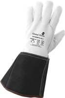 Premium Cut and Flame Resistant Premium Grain Goatskin Mig/Tig Welding Gloves - CR100MTG