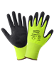 Samurai GloveÂ® High-Visibility Cut, Abrasion, and Puncture Resistant Nitrile-Coated TuffaleneÂ® UHMWPE Gloves with Reinforced Thumb Crotch - CR18NFT