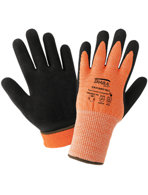 Samurai GloveÂ® Cut, Abrasion, and Puncture Resistant Water Repellent, Low Temperature Touch Screen Gloves - CR318INT