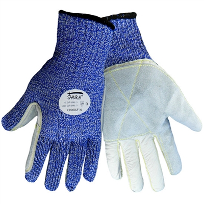 Global Glove Samurai CR900LF Cow Leather Palm Gloves