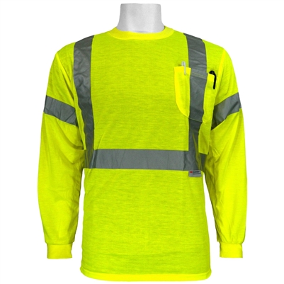 Global Glove GLO-008LS ANSI Class 3 Long Sleeve Shirt