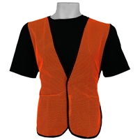 Global Glove GLO-10-O Orange Mesh Economy Vest
