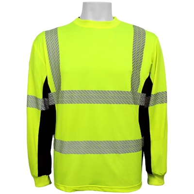 Global Glove GLO-225LS ANSI Class 3 Athletic Style Long Sleeve Shirt