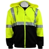 Global Glove GLO-HS2 Hi-Vis Hooded Sweatshirt