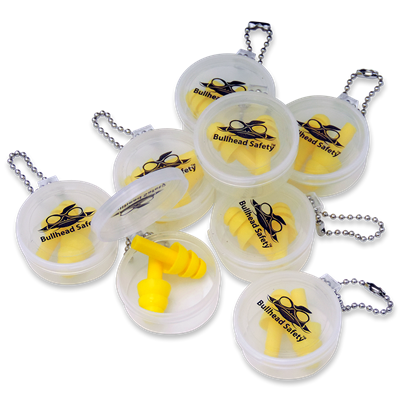 Bullhead HP-S1 Uncorded Reusable Earplugs