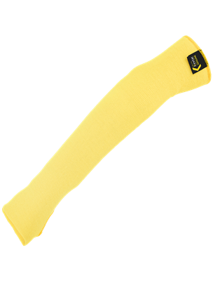 Double-Ply Aramid Fiber 18-Inch Cut and Heat Resistant Sleeve with Thumb Slot and Flared Forearm - K18FSL