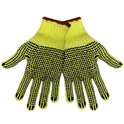 Global Glove K300D2 Sting Knit Cut Resistant Dotted Gloves