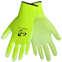 Global Glove PUG-11 Hi-Vis PU Coated Gloves