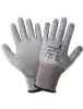 Polyurethane Coated 13-Gauge Salt-and-Pepper HPPE Cut Resistant Vend-Packed Gloves - PUG-611-VP