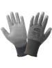 Samurai GloveÂ® Smooth Polyurethane-Coated Seamless Gray TuffaleneÂ® UHMWPE Cut, Abrasion, and Puncture Resistant Gloves - PUG-999