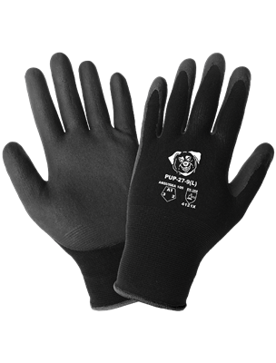 PUPâ„¢ Performance Polyurethane Coated Nylon/Spandex Gloves with Cut, Abrasion, and Puncture Resistance - PUP-27