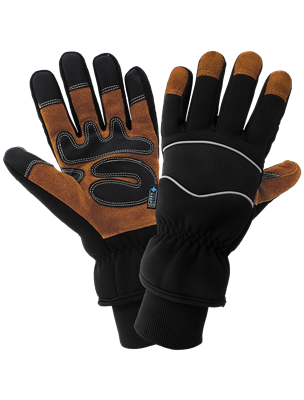 Premium-Grade Split Cowhide Leather Palm, Low Temperature, Waterproof, and Insulated Gloves - SG5200INT