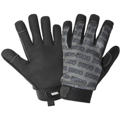 Touch Screen Mechanics Gloves with a Neoprene Cuff - SG6000