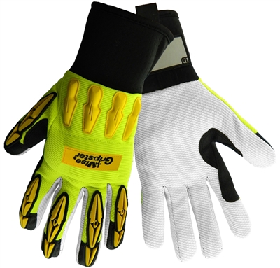 Global Glove SG9944 Vise Gripster Thermoplastic Rubber Gloves