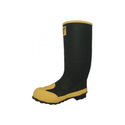 Ironwear 9280 Black 17" Metatarsal Rubber Waterproof Boot