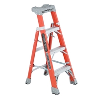 Louisville Ladder FXS1500 Fiberglass Step To Shelf Ladder