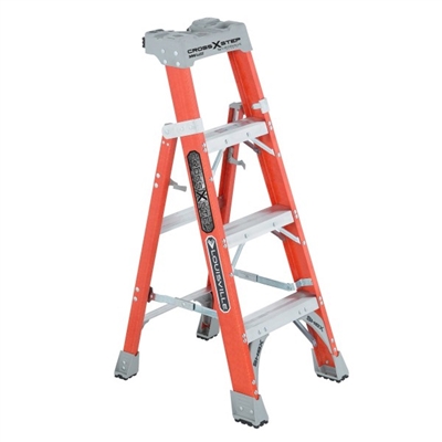 Louisville Ladder FXS1500 Fiberglass Step To Shelf Ladder