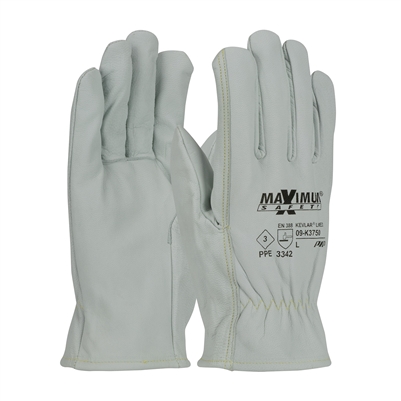 PIP 09-K3750 Maximum Safety AR/FR Goatskin Leather Gloves
