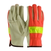 PIP 125-368 Hi-Vis Pigskin Leather Palm Driver's Gloves