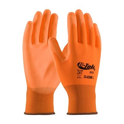 PIP G-Tek 33-425 Hi-Vis PU Coated Gloves