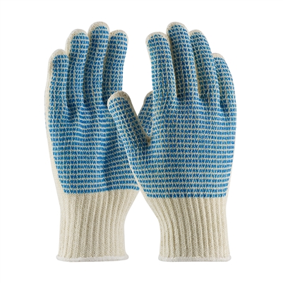PIP 36-110VV Double V Seamless Knit Double-Sided PVC Gloves