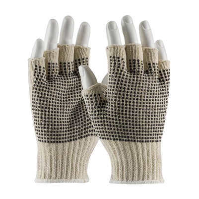 PIP 37-C119PD Double-Sided PVC Dot Grip Half-Finger Gloves