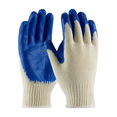 PIP 39-C122 Seamless Knit Cotton/Polyester Latex Coated Gloves