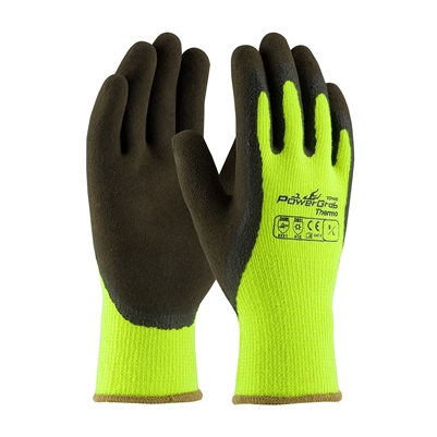 PIP 41-1400 PowerGrab Thermo Hi-Vis Seamless Knit Gloves