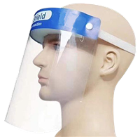 FFS-103 Disposable Clear PET Full Face Faceshield