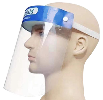 FFS-103 Disposable Clear PET Full Face Faceshield