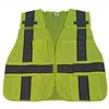 Petra Roc LV2-BPSV ANSI/ISEA Lime/Navy Two Tone Expandable 5-Point Breakaway Public Safety Vest