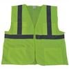 Petra Roc ANSI/ISEA 107-2010 CLASS II Front Solid Mesh Back 4-Pocket Safety Vests