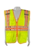 Petra Roc LV2-FSMBCB2 ANSI/ISEA Class II Solid Front Mesh Back Two Tone DOT Surveyors Vest