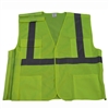 Petra Roc ANSI/ISEA 5-Point Break Away Class II Safety Vest LIME MESH
