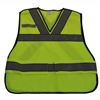Petra Roc LVM2-VNPSV ANSI V-Neck Lime Mesh Public Safety Vest