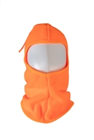 OMSK-S1 Balaclava Fleece Head Wear Ski Mask & Hardhat Liner, Orange, One Size